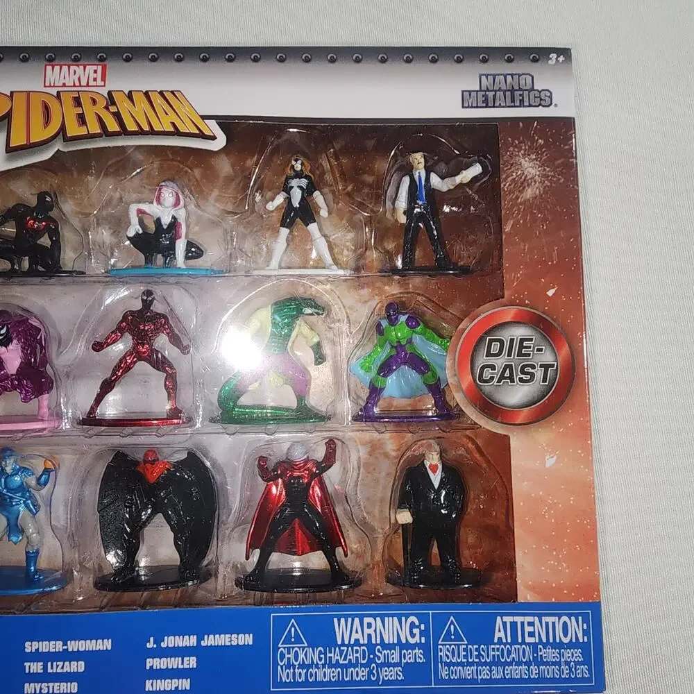 Spider-Man diecast figures Nano metalfigs series 9